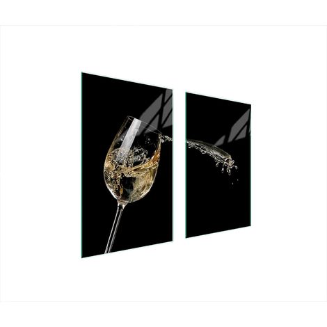 GLASSCHUTZPLATTE FÜR HERD 75x52 WEIN