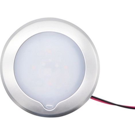 Marine LED ceiling light with touch control, suitable for motorhomes and yachts, 12 V, white, large size (150 x 16 mm), 360°.--DTEKGAZ (1/3)