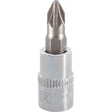 Llave de vaso irimo socket with tip 1/4 pz-2 textura moleteada construcción monobloque