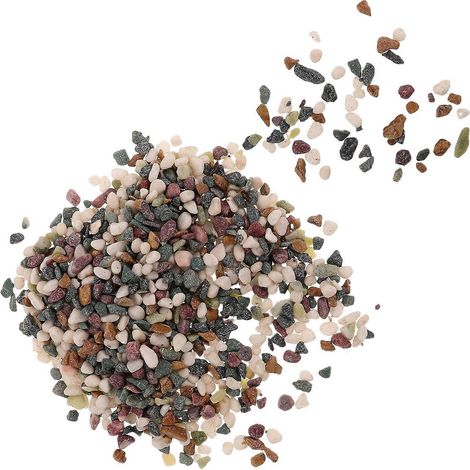 Gravier naturel pour aquarium, galets décoratifs pour plantes d'intérieur, pierres pour aquarium (1/5)