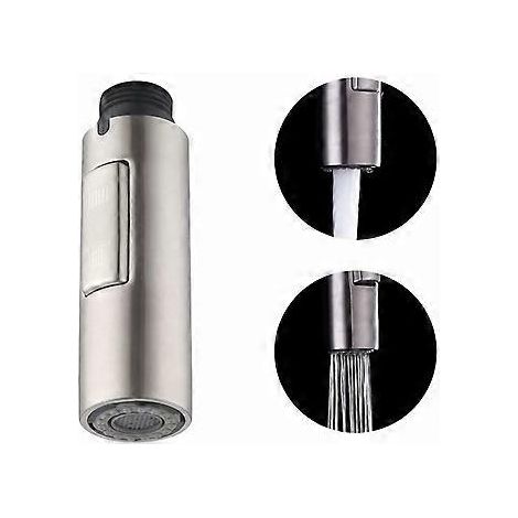 Accessoire de robinetterie - 2 fonctions - Pommeau de robinet - Vaisselle - Robinet de cuisine - Économie d'eau - Flexible - Rallonge - Pièces détachées pour robinet (1/5)