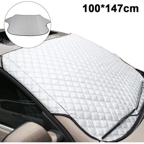 Housse pare-brise protection solaire – Anti-UV – Compatible fourgonnette – Épaisse, résistante (1/4)