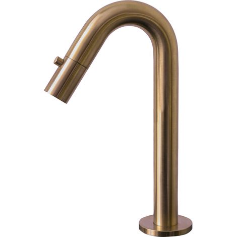 Essebagno Robinet lave-mains eau froide Indus cuivre brossé