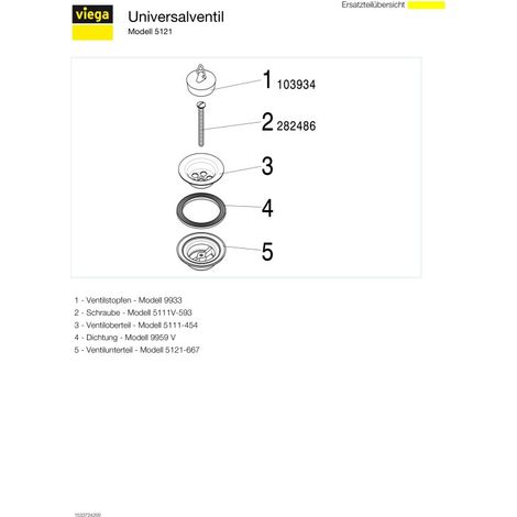 VIEGA 129286 Valve universelle 5121 (1/4)