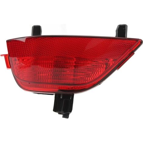 Phare Antibrouillard Voiture, Lentille de Feu Anti-brouillard Arrière de Voiture Coque de Phare Antibrouillard Latéral avec Réflecteur Remplacement pour Dacia Sandero MK2 MK3 (1/4)
