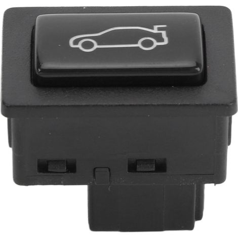 Pulsante di sblocco del bagagliaio posteriore, risposta rapida, lunga durata, apri portellone in ABS per serie 1 2 3 4 5 6 7 X1 Z4, nero