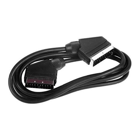 Video-Verbindungskabel Euroconnector M/m 21 Pins (dvd & Tv) 1.5m - zu bestimmen (1/3)