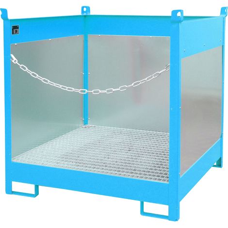 Bauer Fass-Stapelpalette FSP-4 G, lackiert, Lichtblau