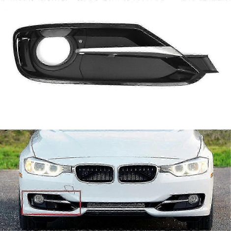 Cache de grille de feu antibrouillard avant droit pour pare-chocs avant droit de voiture BMW Série 3 F30 F31 (2012-2015) 51117293106 Wigslar f54 (1/4)