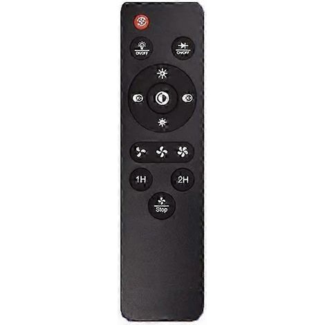 Plafonnier Ventilateur LED Dimmable RGB avec Télécommande, Touches Tactiles Douces, Résistance Accrue, Lot de 1/2 Pièces (1/5)