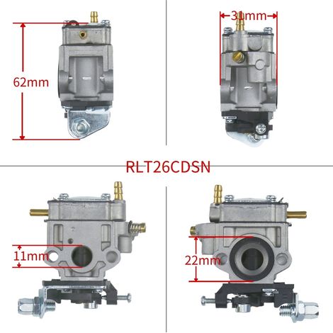 Ryobi RLT26CDSN carburetor, suitable for WYJ364 Hlt25cnb lawnmowers and brushcutters. (1/4)