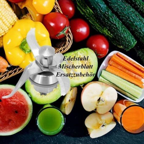 NALOOKAMIC Couteaux Lame pour Vorwerk Thermomix TM21 TM 21 en Acier Inoxydable Mélangeur de Remplacement Robot Cuisine (1/3)