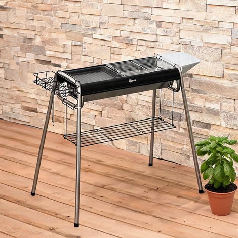 Barbecue au charbon negro 107 x 63 x 75 cm (1/5)