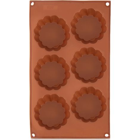 Silikon-Backform für Kekse, Cupcakes, Blumen (1/5)