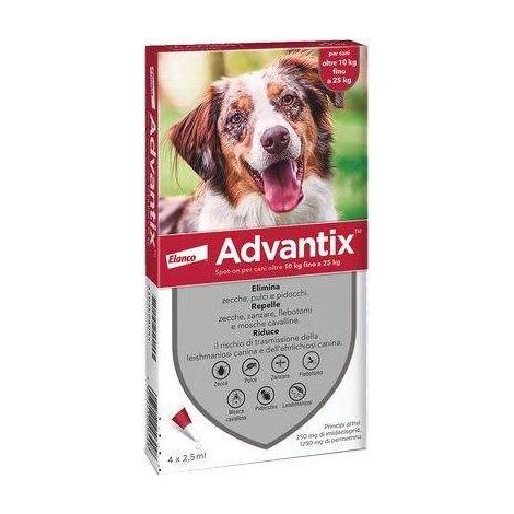 Antiparasitario Advantix para perros Elanco
