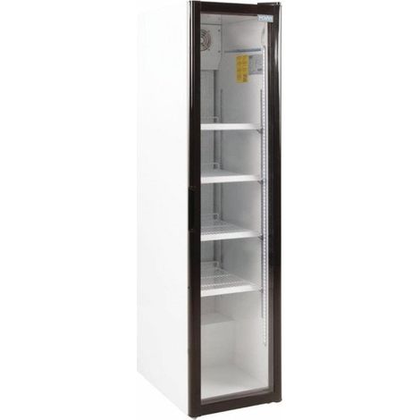 Armoire vitrée 300 Litres Slimline noir