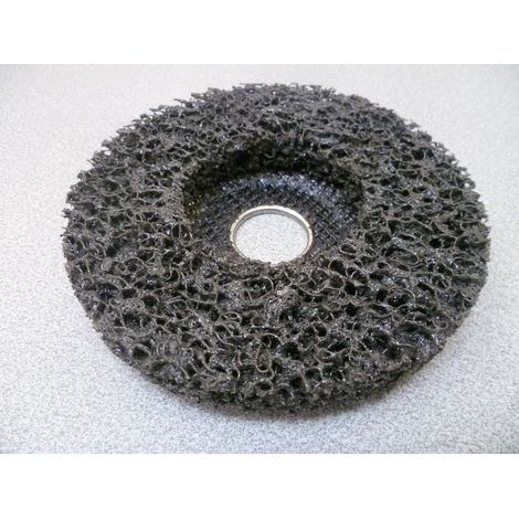 DISCO POLIFIBRA SU FIBRA 115mm BLACK SVERNICIATURA LEGNO METALLI