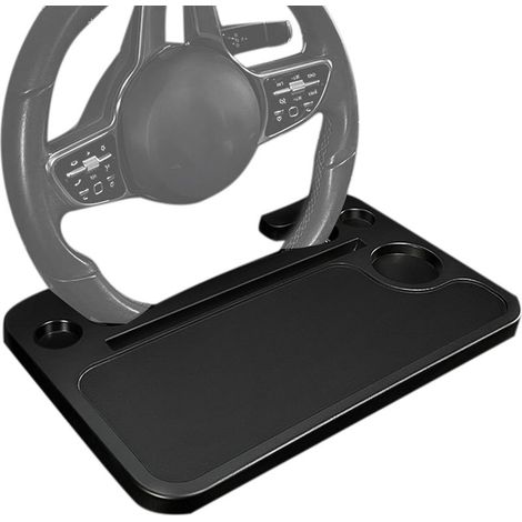 Table de tablette au volant Support de siège de voiture pour manger Bureau de voiture polyvalent Support d'ordinateur portable de voiture Organisateur de voiture Accessoires de voiture pour manger (1/5)