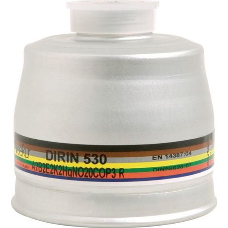 EKASTU filtro combinado multirango DIRIN 530 A2B2E2K2 HgNO 20CO-P3R D - 322888 (1/4)