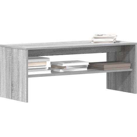 TV-Schrank Grau Sonoma 100x40x40 cm Holzwerkstoff