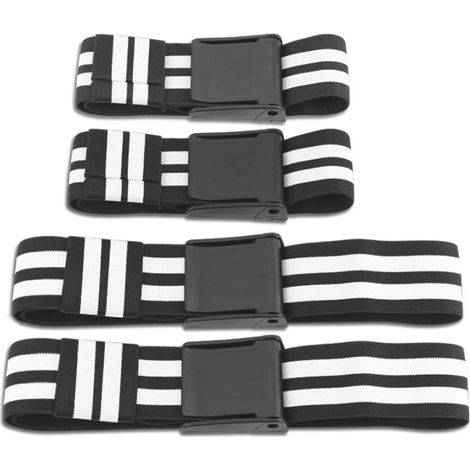 Bandes élastiques pour fessiers, bandes de restriction du flux sanguin pour femmes, renforcement des fessiers et des hanches, ajustables (1/5)
