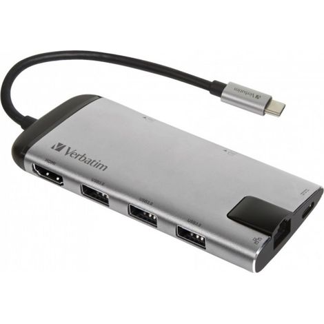 Verbatim USB-C Hub 3xUSB3.0,1xHDMI4K 49142 (1/2)
