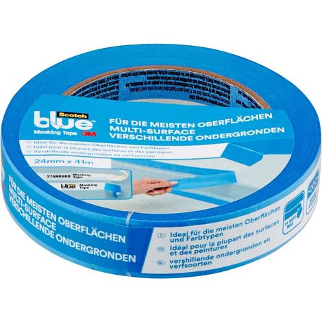 3M 2090DABE24 Ruban de masquage pour peinture ScotchBlue™ bleu (L x l) 41 m x 24 mm 1 pc(s) Q116232 (1/2)