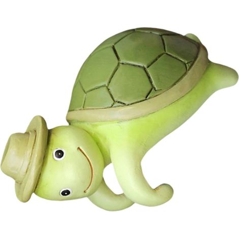 Ornement tortue suspendu en résine Healifty pour pots de fleurs (1/5)