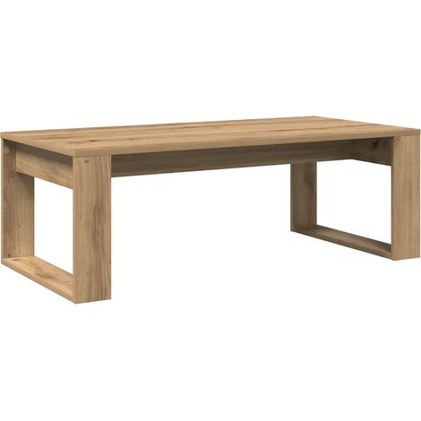 vidaXL Tavolino Salotto Rovere Artigianale 102x50x35 cm in Truciolato