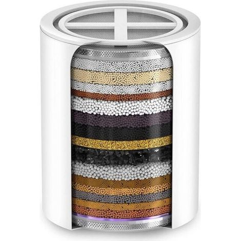 (Without Housing)20 Stage Replacement Shower Water Filter Cartridge, Compatible with Any Shower Filter of Similar Design (1/5)