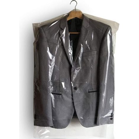 30-Piece Garment Dust Covers, Can Be Hung, Transparent Dustproof Pouch, 90cm x 60cm (1/4)