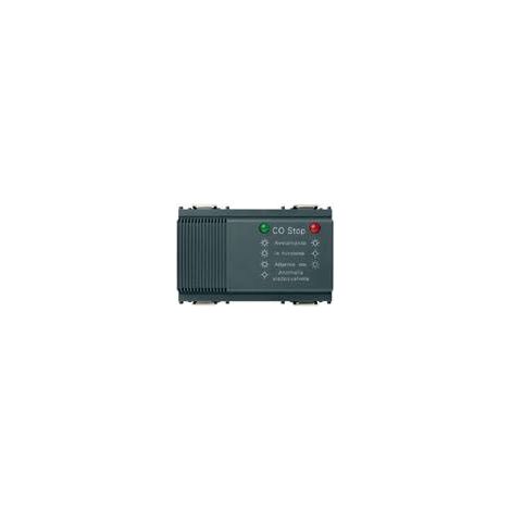 Vimar - Rivelatore Elettronico di CO 12VSerie Idea colore grigio 16588