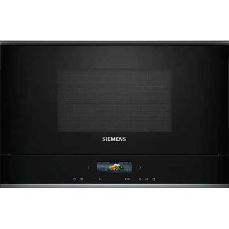 Microondas Integrable Siemens iQ700 BF722R1B1 21L 900W Apertura Derecha