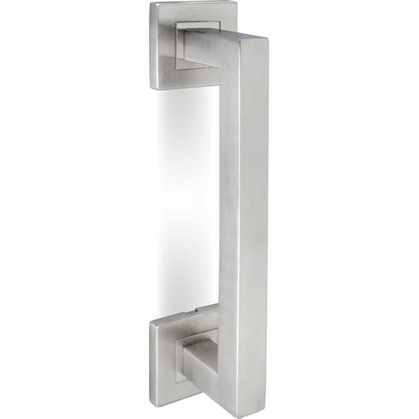Poignée Avec Rosace 200 mm Modèle Quiron Inox Mat (1/3)