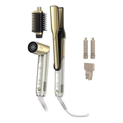 Brosse sèche-cheveux multi-styler Shark HD6041SEU Gold 1400 W Air Froid (1/5)