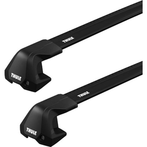 Barres de toit Skoda Octavia Berline (06/20-) Thule WingBar Edge Black Alu (1/4)