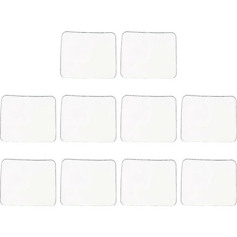 10 Stück Silikon-Antirutschmatten für Handyhalterungen im Auto, rutschfeste Polsterung für den Fahrzeuginnenraum-7.5x6.x0.3cm (1/4)