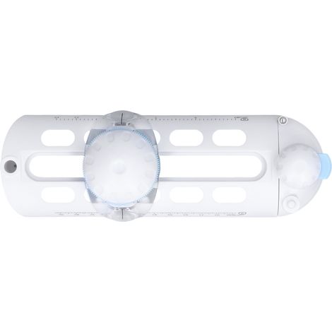 Coupe-papier circulaire standard, facile à utiliser soi-même, avec coque en plastique pour journaux et photos. (1/5)