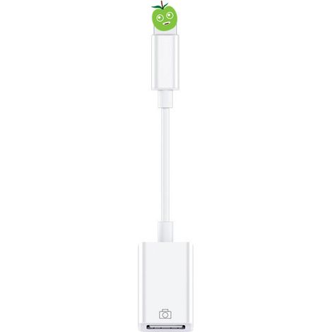 Câble adaptateur OTG 2 en 1 USB pour disque dur externe, disque dur USB, clavier et souris (1/5)
