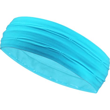 Bandeau Sport - Bandeau Anti-Transpiration - Pour Yoga Course Fitness Gym - Taille Unique - Polyester - 21,5 cm - 1 Pièce (1/5)