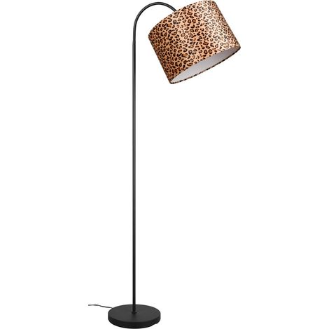 Lampadaire design, Lampadaire style léopard Pardina Noir en Metal, BOITE A DESIGN (1/5)