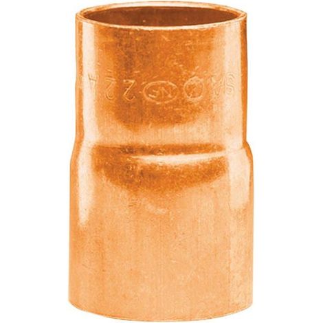 réduction en cuivre à souder - mâle 22 mm vers femelle 16 mm - sachet de 2 (1/2)