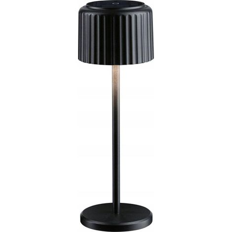 Paulmann Else Lampada Portatile Nera 30,5 cm (1/3)
