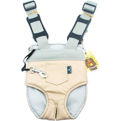 Sangle réglable pour transport d'animaux chien chat, coussin d'épaule de sac à dos pour porte-chien avant, confortable et sécurisé pour voyage. (1/4)