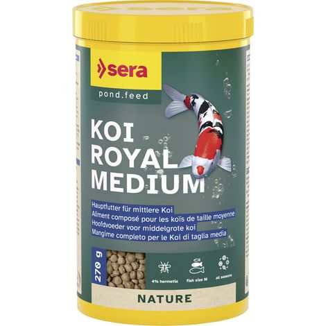 Sera Koifutter Royal Medium für mittelgroße Koi 1 L Teichfutter