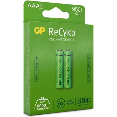 GP Batteries 100AAAHCE-2WB2 Batería recargable AAA Níquel-metal hidruro (NiMH) (1/4)
