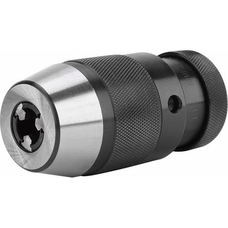 Mandrin Mandrin auto-serrant sans clé en acier B16 Mandrin à trou conique Mandrin de tour électrique Capacité de serrage 0-13 mm (1/2") (mandrin de serrage) (1/4)