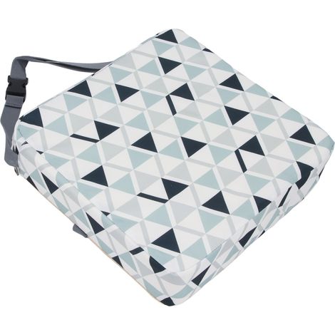 Coussin rehausseur de siège enfant imperméable en mousse douce et confortable, forme triangulaire (1/5)