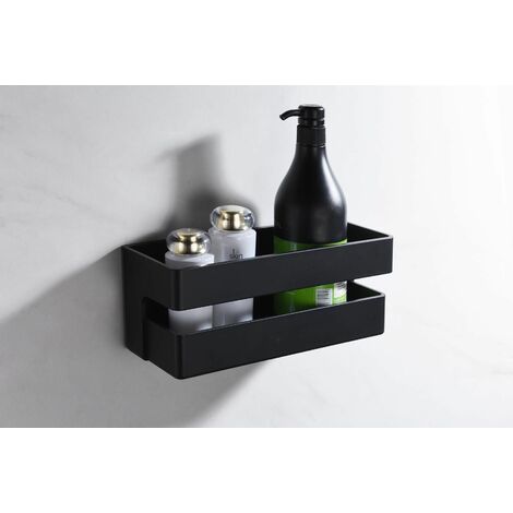 Jabonera frontal de PVC color negro [ IMEX® ]