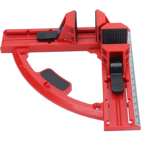 Serre-joints à angle droit réglables de 7 pouces avec clip de verrouillage, spécialement conçus pour le travail du bois (1/5)